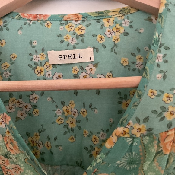 Spell Melody cropped floral top Small - Picture 5 of 5